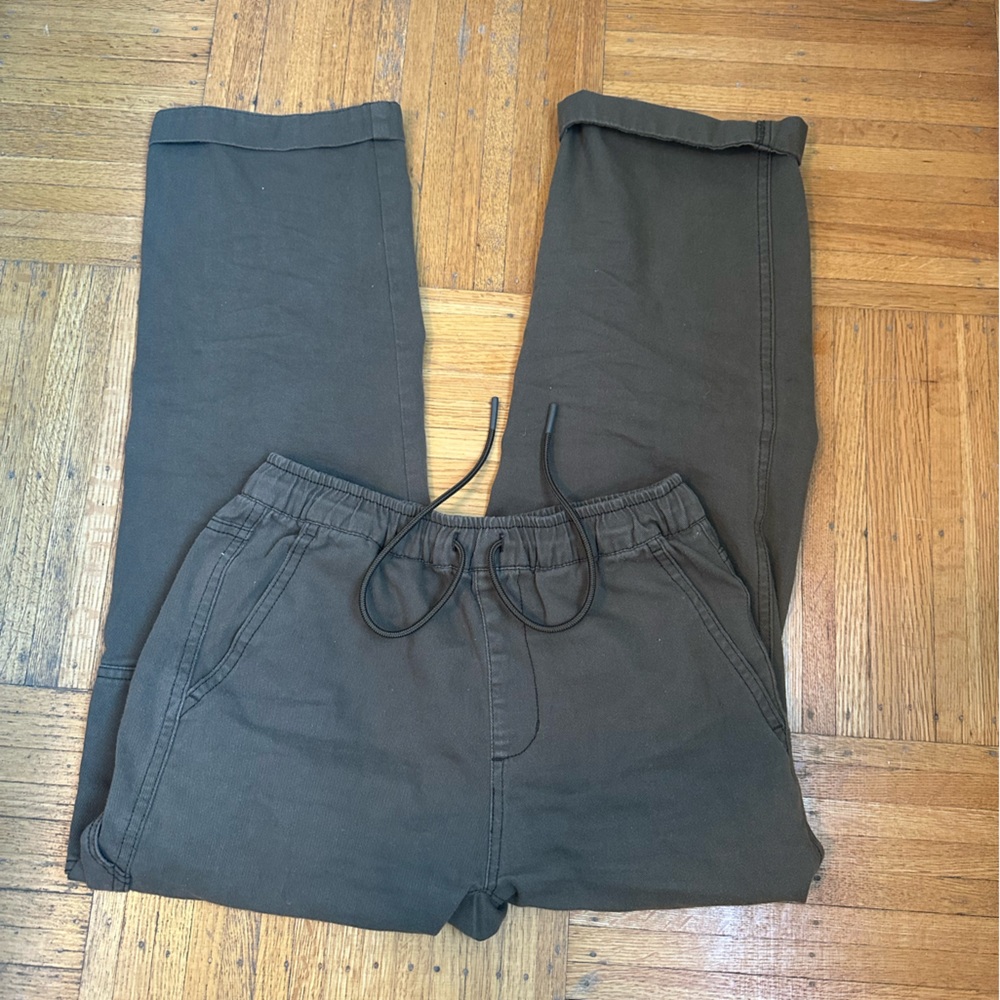 Ankle cargo pants